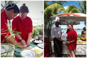Initiation à  l'art du sushi au Mauricia